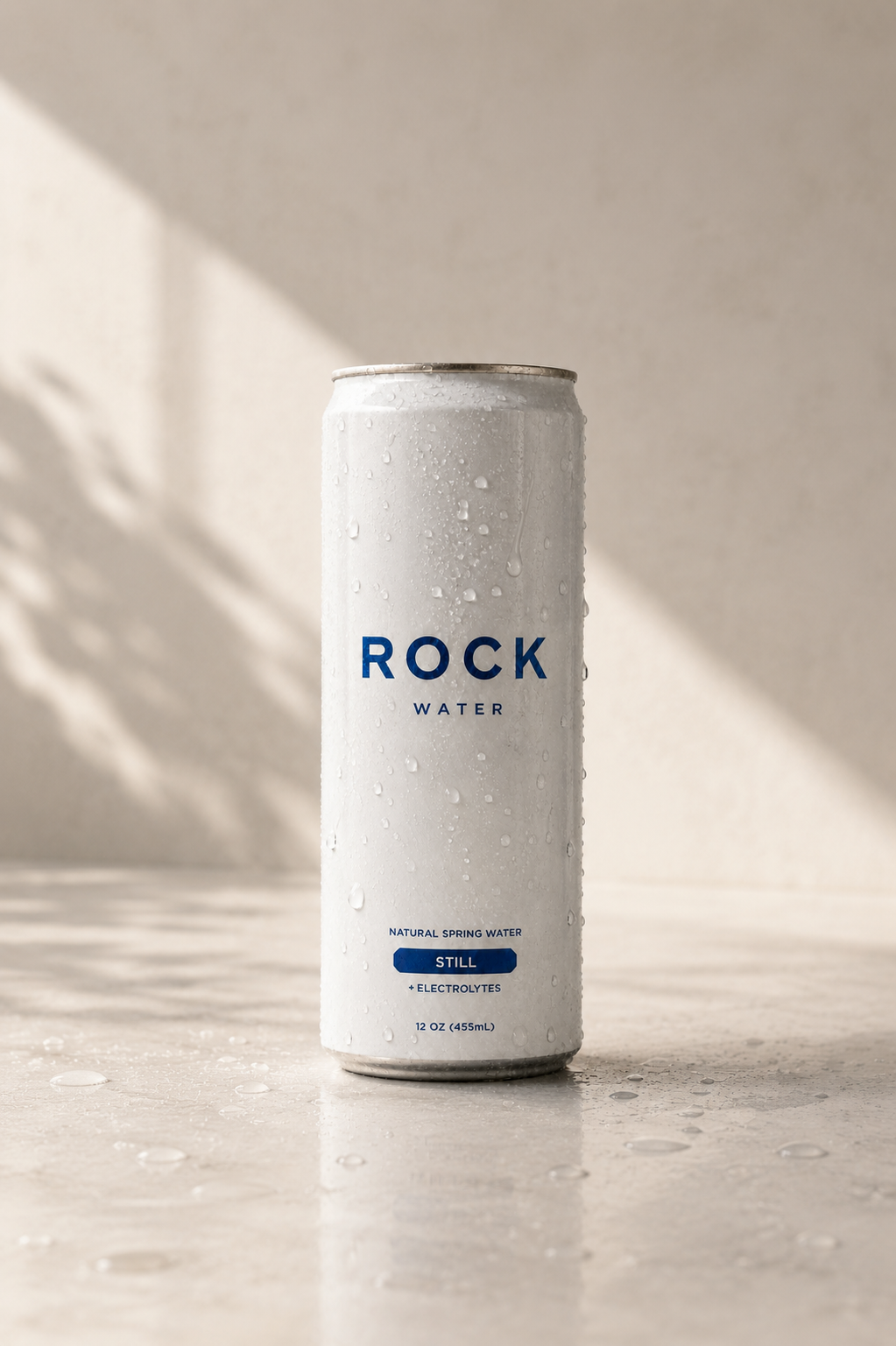 ROCK Water can