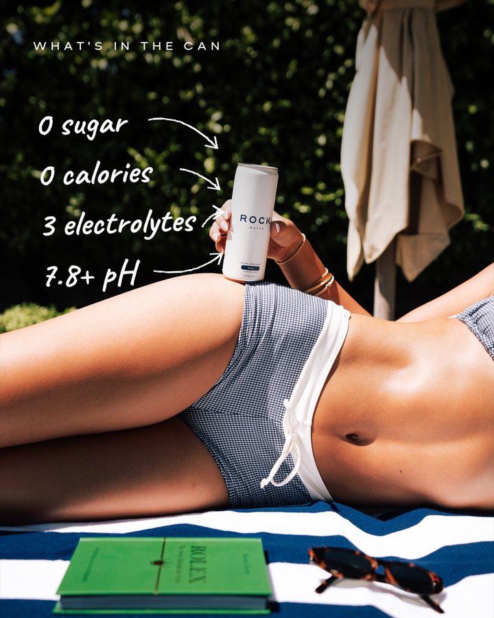What's in the can: 0 sugar, 0 calories, 3 electrolytes, 7.8+ pH