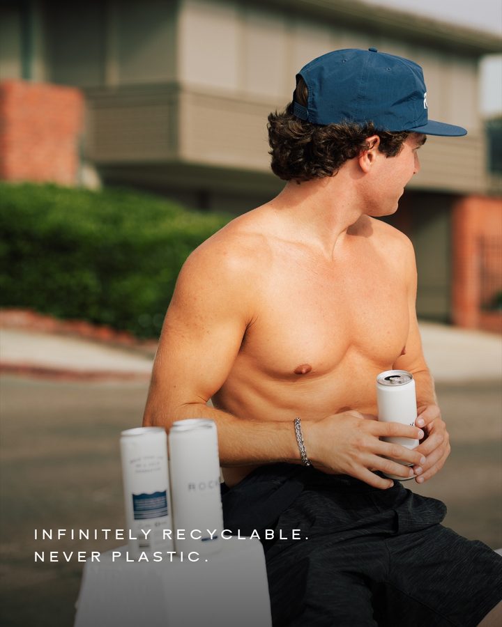 Infinitely recyclable. Never plastic.